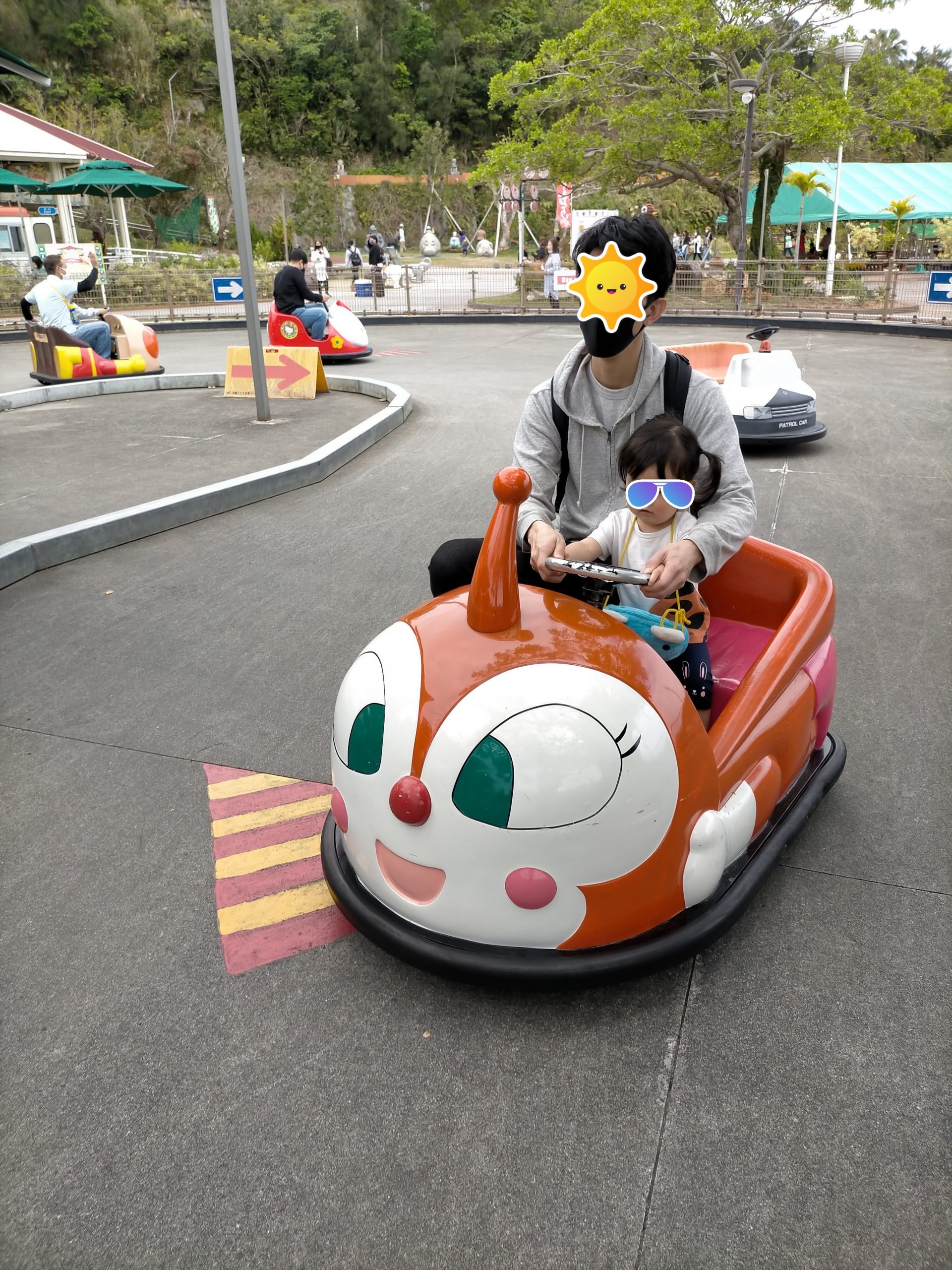 沖縄こどもの国_ドキンちゃんの乗り物